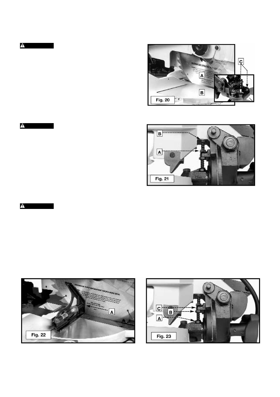 Como ajustar a lâmina paralela à fenda da bancada, Como ajustar chanfros a 90° e 45 | Black & Decker BT2000L User Manual | Page 33 / 64