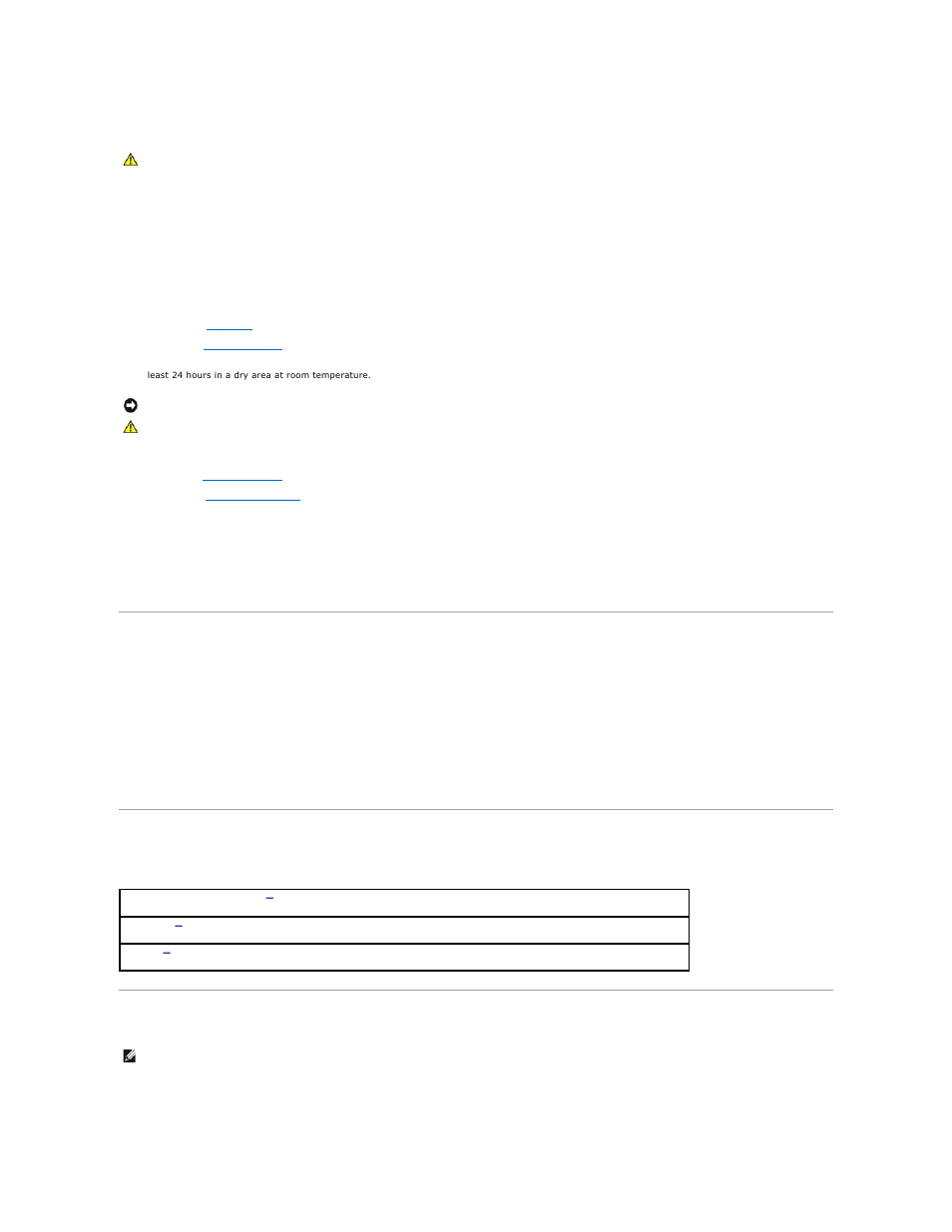 If your computer gets wet, If you drop or damage your computer, Resolving other technical problems | Recreating the hibernate file (windows 98 only) | Dell Inspiron 4000 User Manual | Page 50 / 63