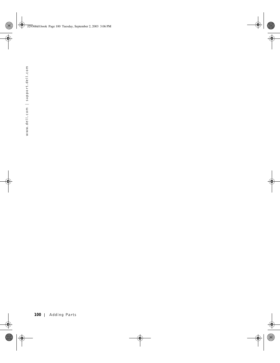 Dell Dimension 4600 User Manual | Page 100 / 148