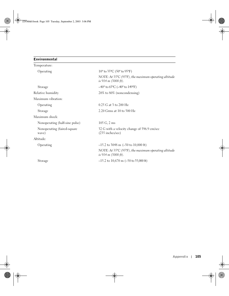 Dell Dimension 4600 User Manual | Page 105 / 148