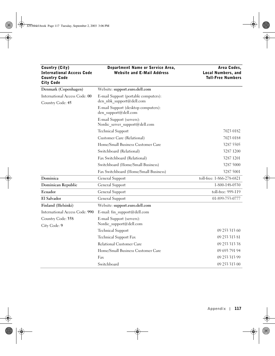 Dell Dimension 4600 User Manual | Page 117 / 148