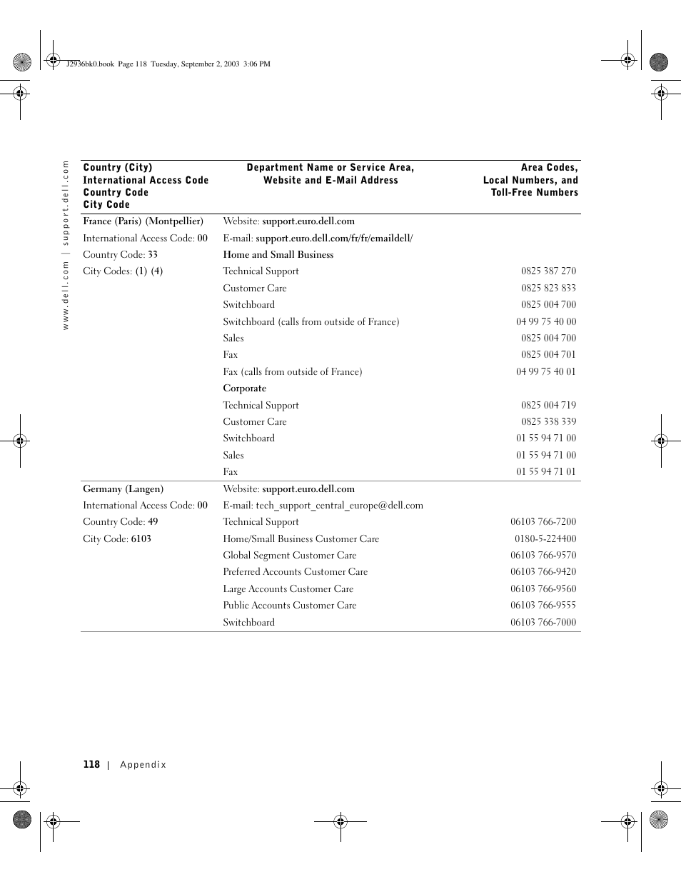 Dell Dimension 4600 User Manual | Page 118 / 148