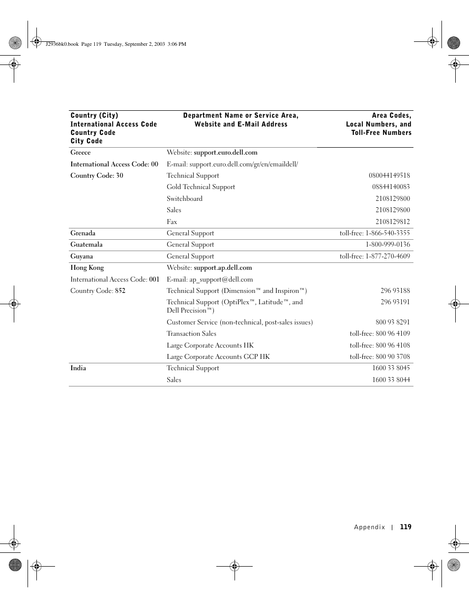 Dell Dimension 4600 User Manual | Page 119 / 148