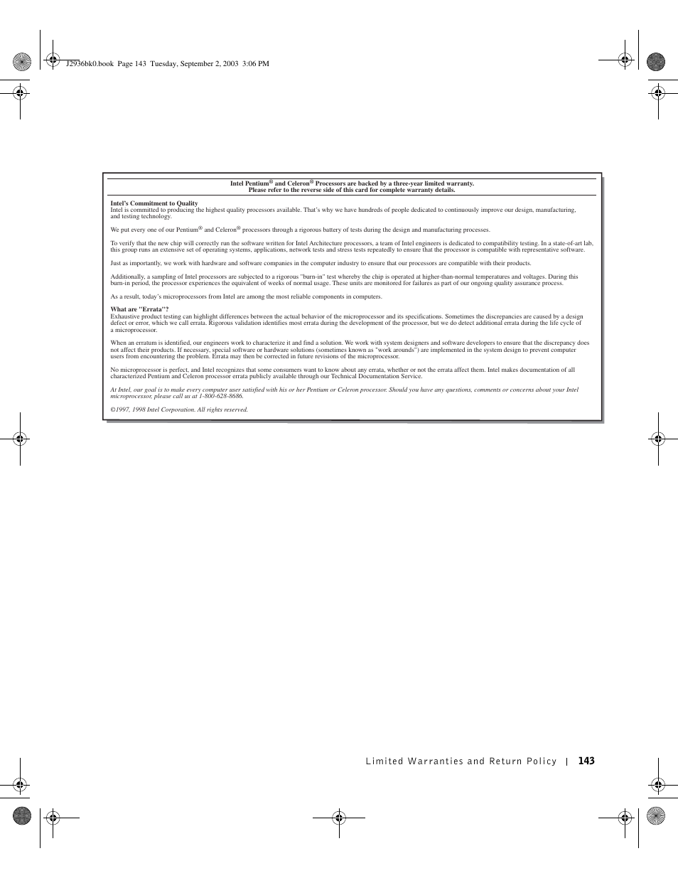 Dell Dimension 4600 User Manual | Page 143 / 148