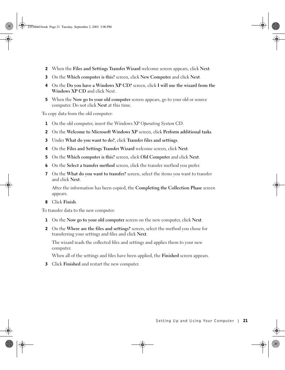 Dell Dimension 4600 User Manual | Page 21 / 148
