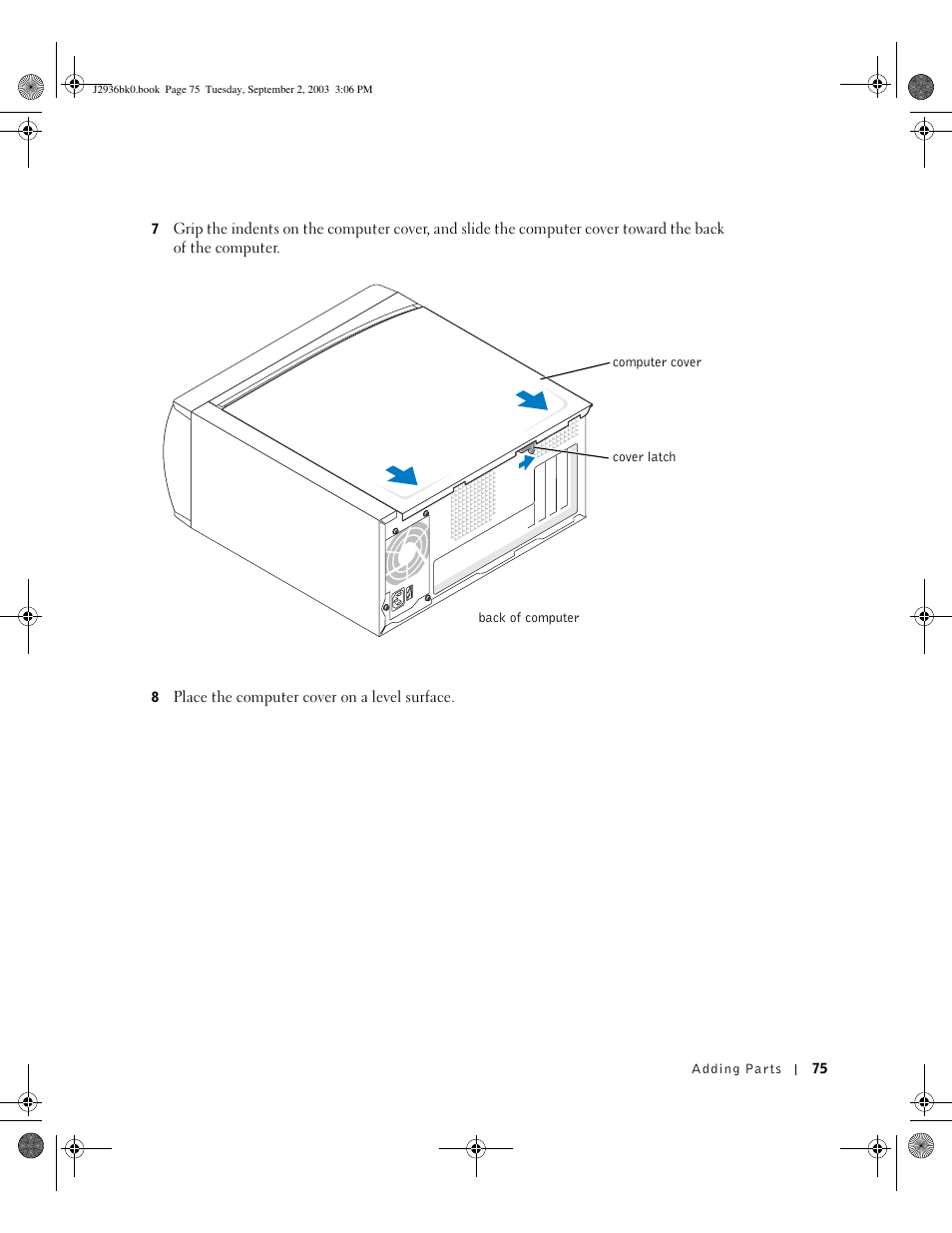 Dell Dimension 4600 User Manual | Page 75 / 148