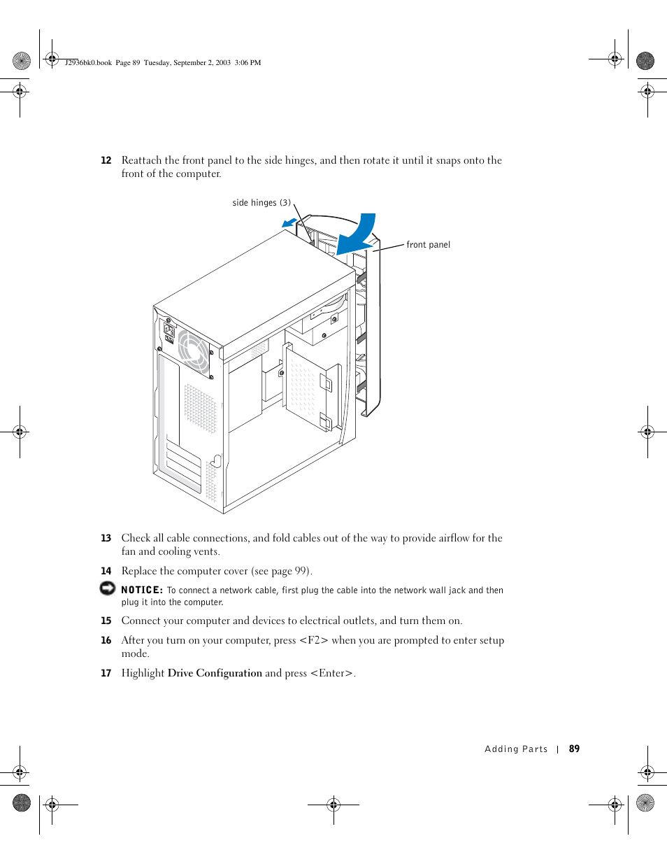 Dell Dimension 4600 User Manual | Page 89 / 148