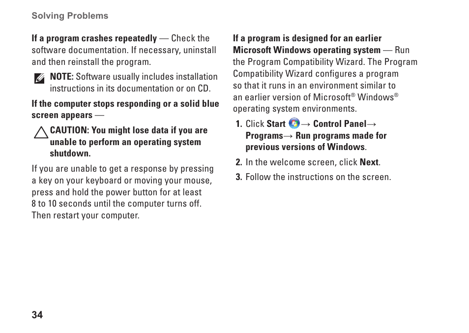 Dell Studio XPS 7100 (Mid 2010) User Manual | Page 36 / 74