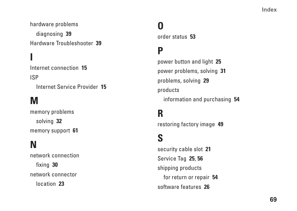 Dell Studio XPS 7100 (Mid 2010) User Manual | Page 71 / 74