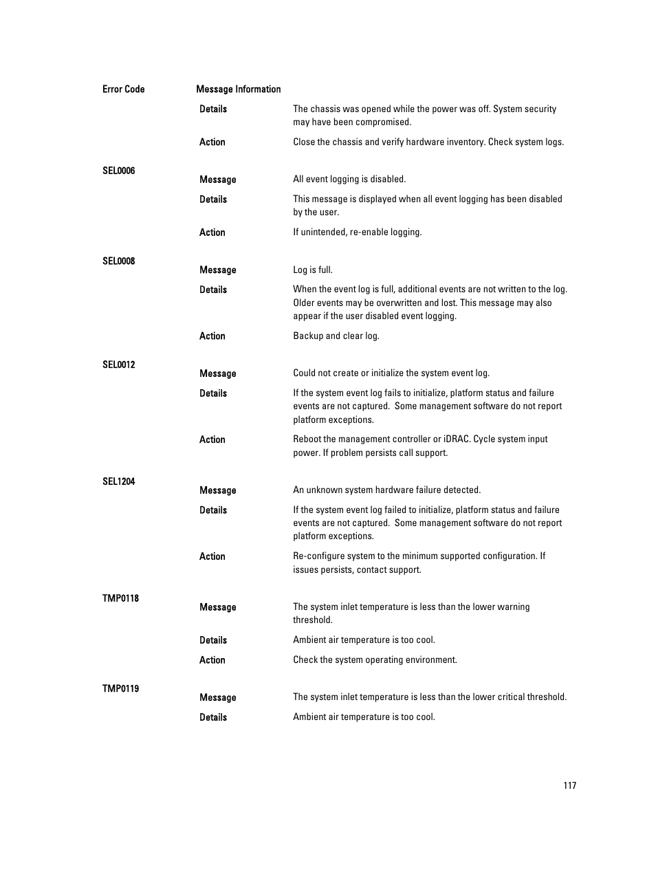 Dell PowerVault DR4100 User Manual | Page 117 / 122