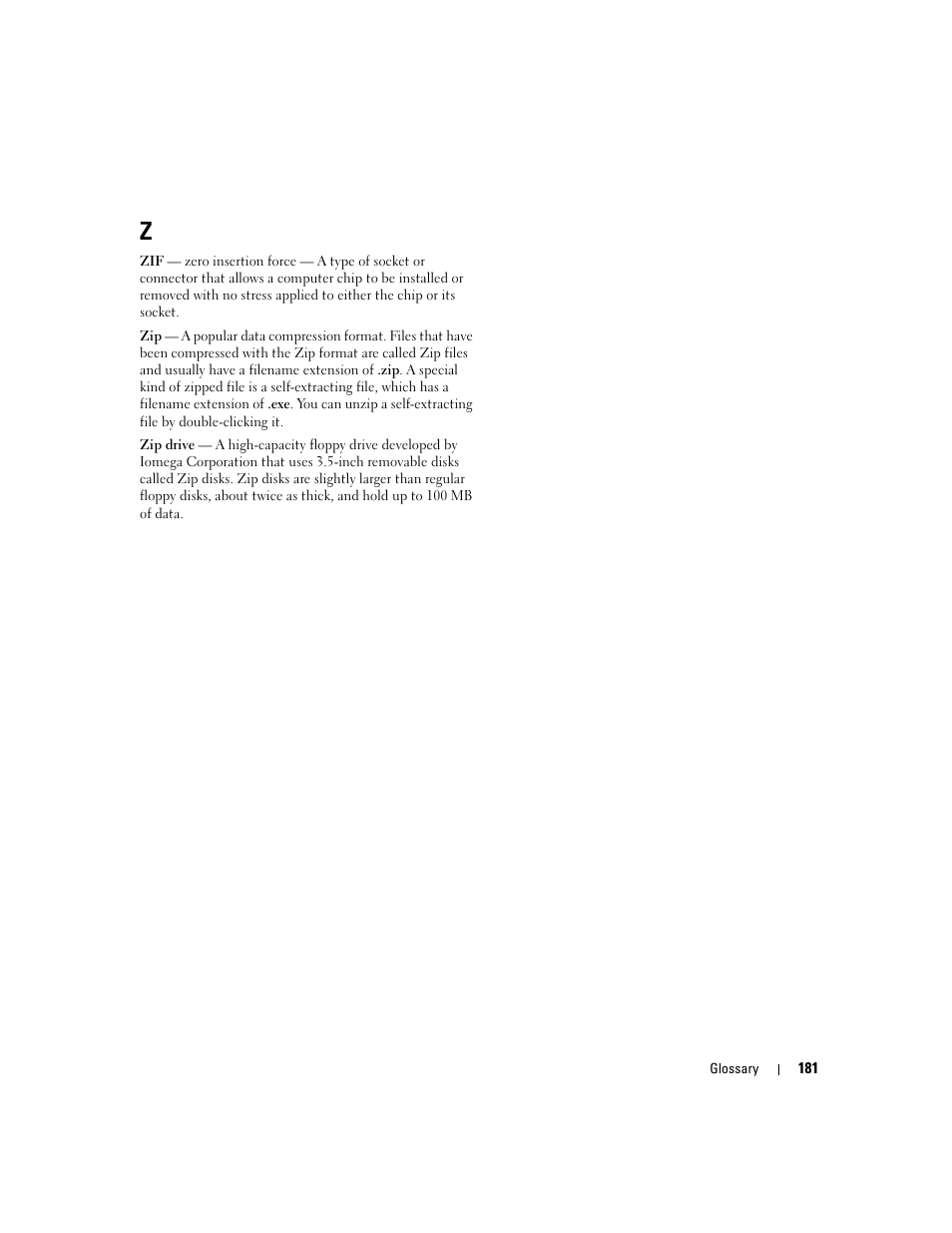 Dell Inspiron 640M User Manual | Page 181 / 188