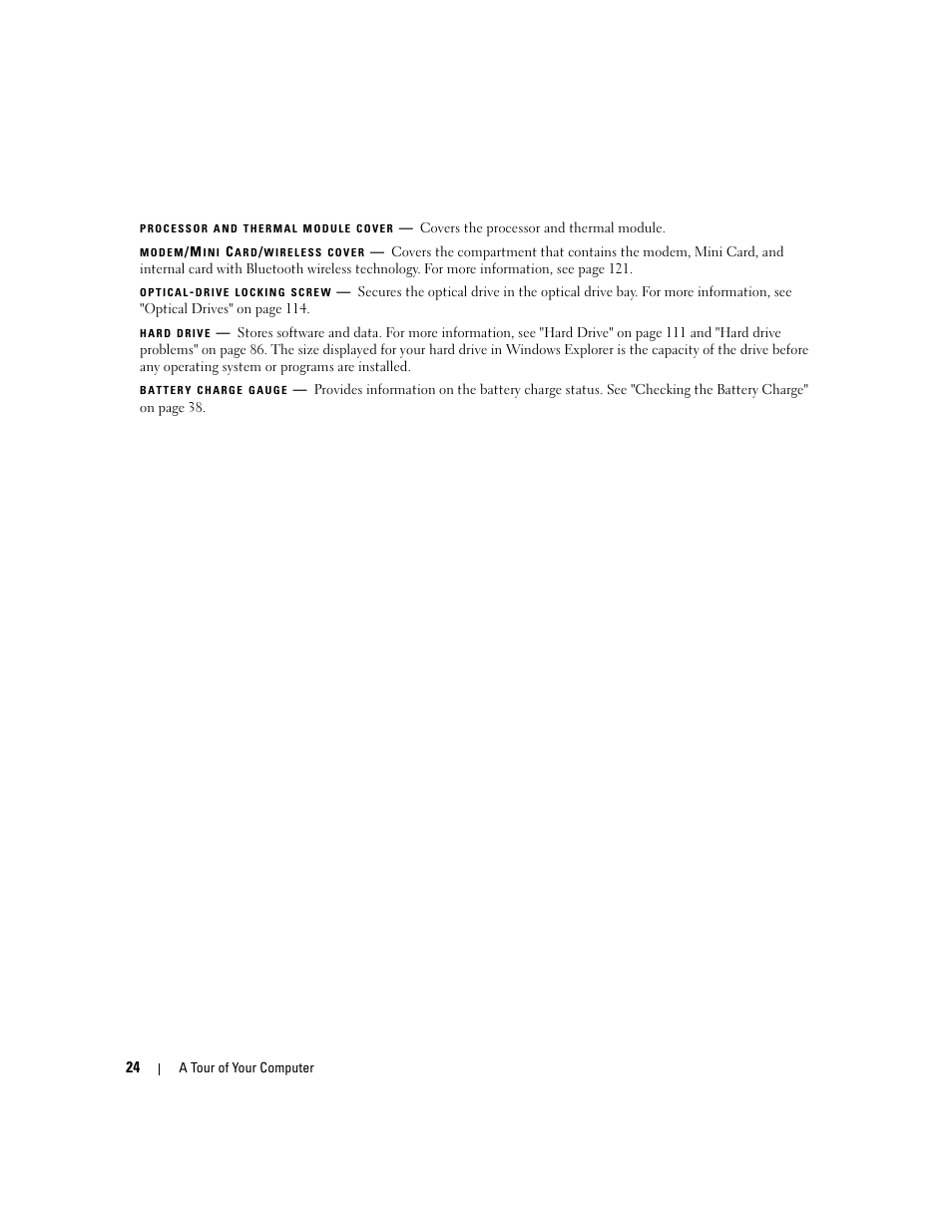 Dell Inspiron 640M User Manual | Page 24 / 188