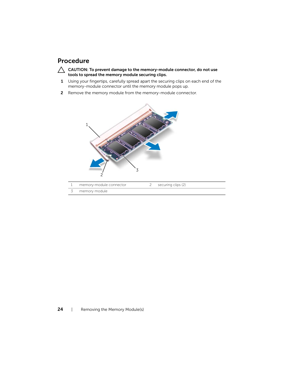Procedure | Dell XPS 15 (L521X, Mid 2012) User Manual | Page 24 / 72