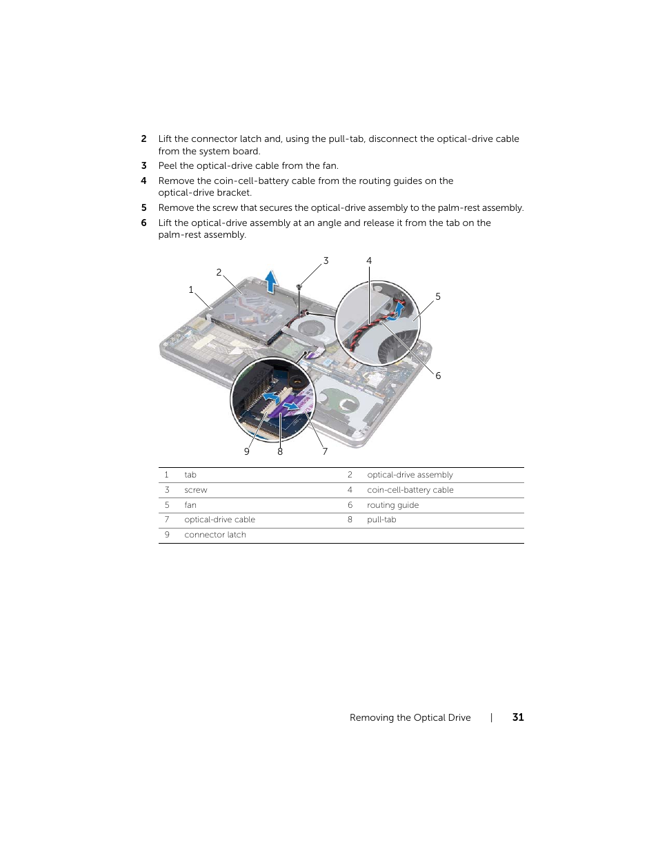 Dell XPS 15 (L521X, Mid 2012) User Manual | Page 31 / 72