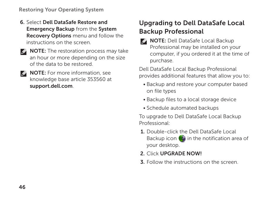 Dell Inspiron 620 (Mid 2011) User Manual | Page 48 / 72