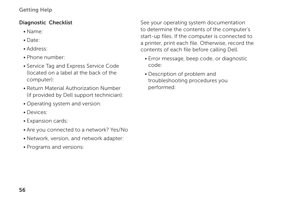 Dell Inspiron 620 (Mid 2011) User Manual | Page 58 / 72