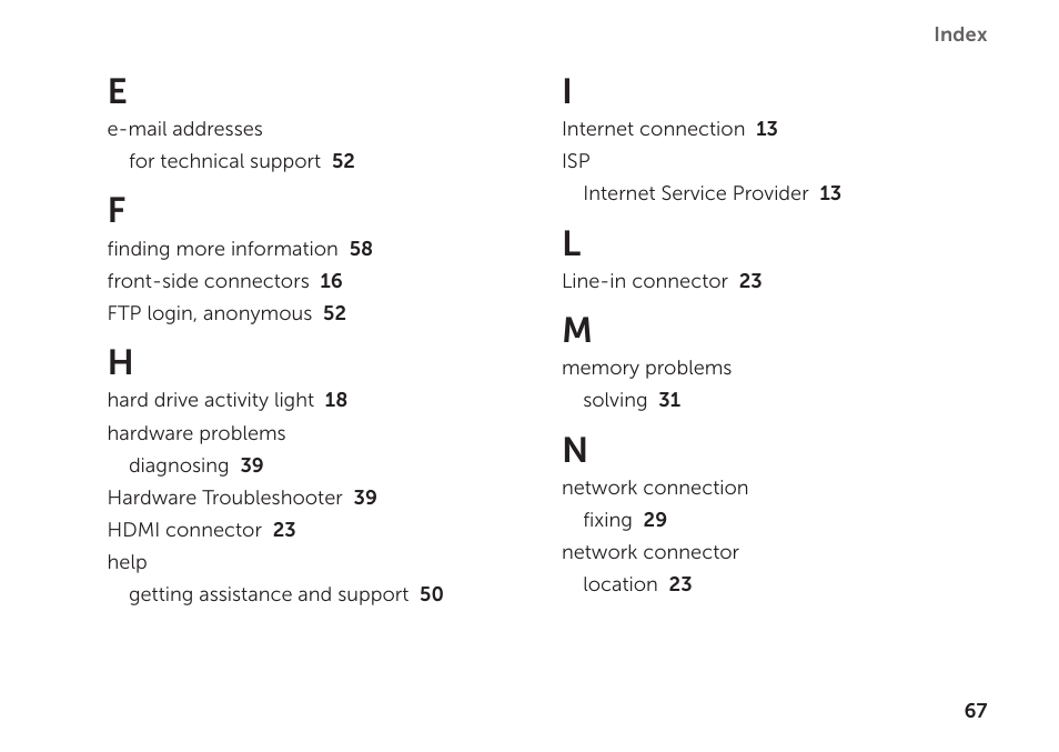 Dell Inspiron 620 (Mid 2011) User Manual | Page 69 / 72