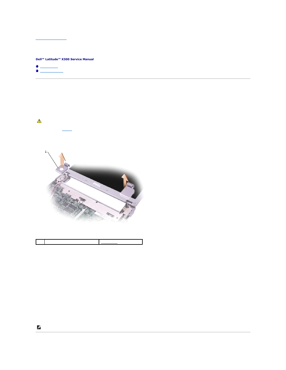 Hinge covers and display assembly, Hinge covers, Removing the hinge covers | Replacing the hinge covers | Dell Latitude X300 User Manual | Page 14 / 50