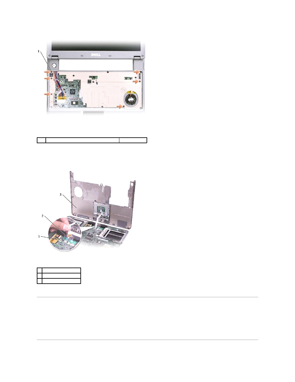 Replacing the palm rest | Dell Latitude X300 User Manual | Page 29 / 50