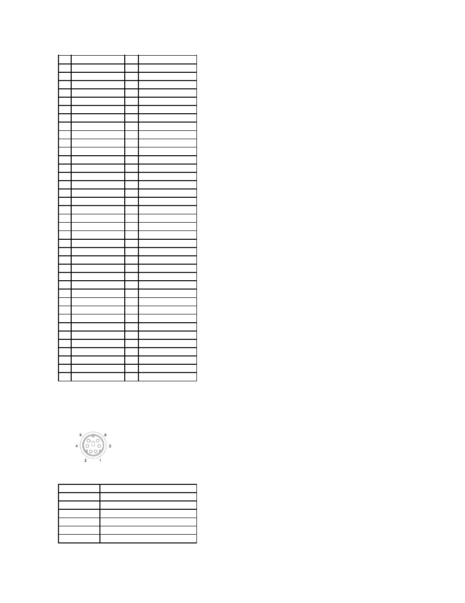 Ps/2 connector | Dell Latitude X300 User Manual | Page 33 / 50