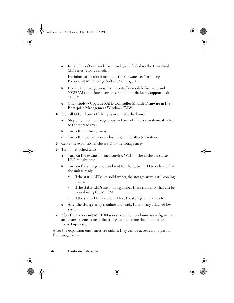 Dell POWERVAULT MD3620I User Manual | Page 26 / 86