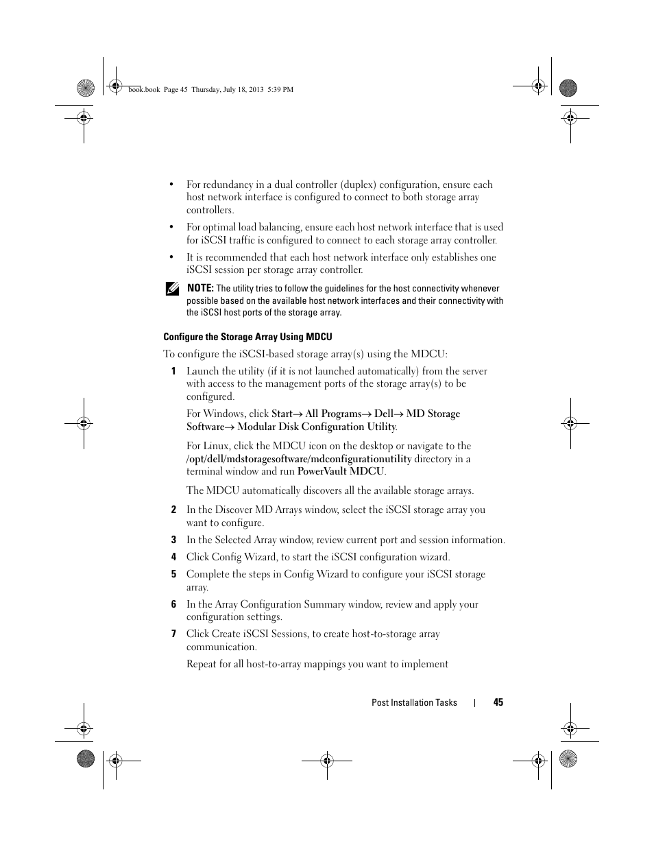 Dell POWERVAULT MD3620I User Manual | Page 45 / 86