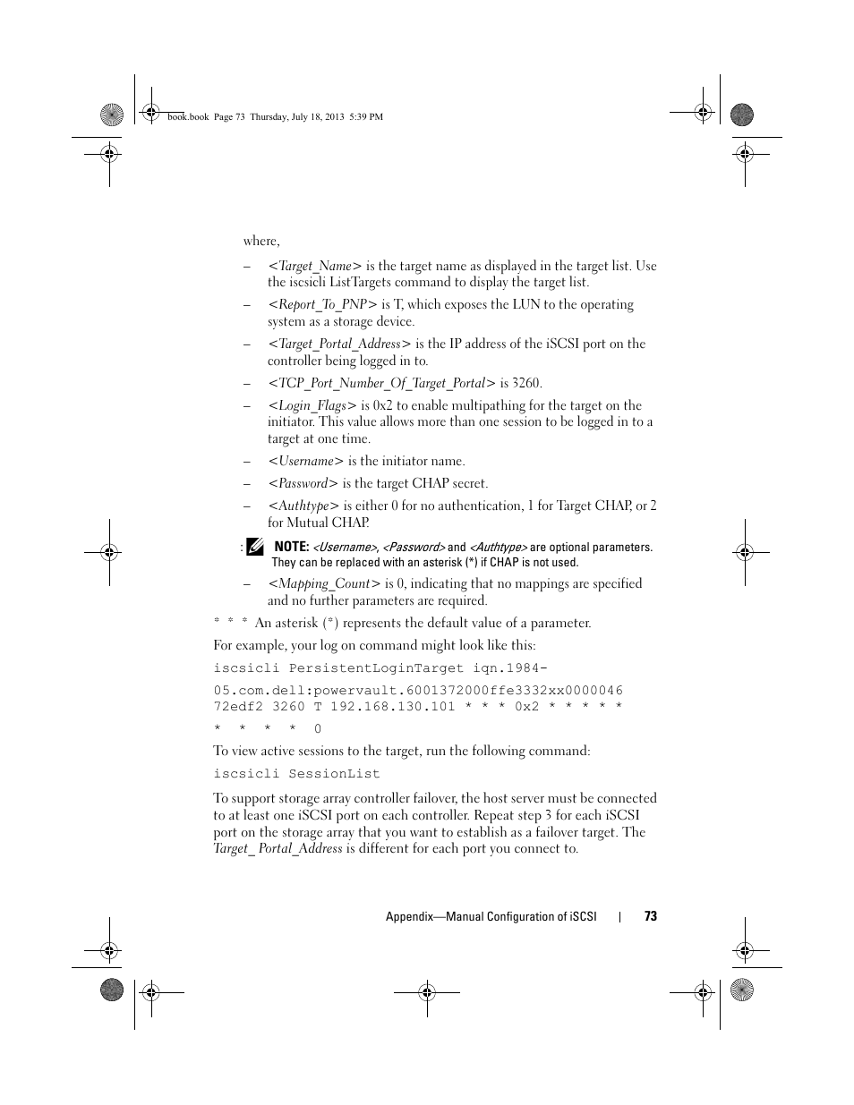 Dell POWERVAULT MD3620I User Manual | Page 73 / 86