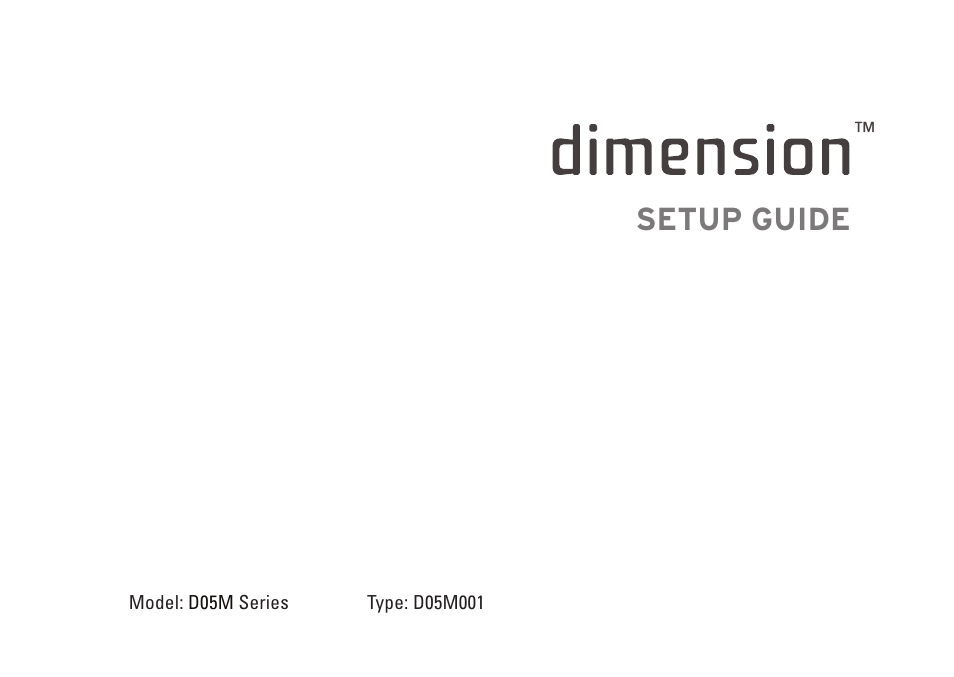 Setup guide | Dell Dimension 2010 User Manual | Page 3 / 90
