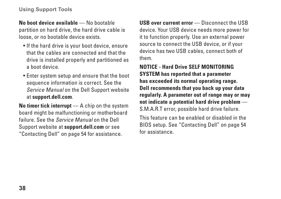 Dell Dimension 2010 User Manual | Page 40 / 90