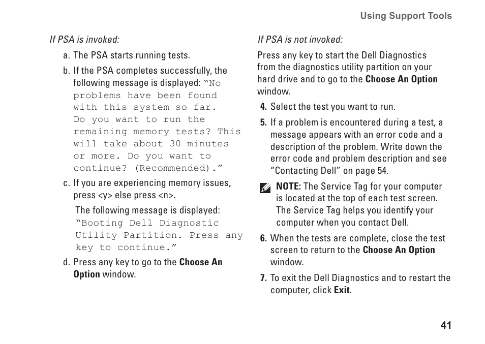 Dell Dimension 2010 User Manual | Page 43 / 90