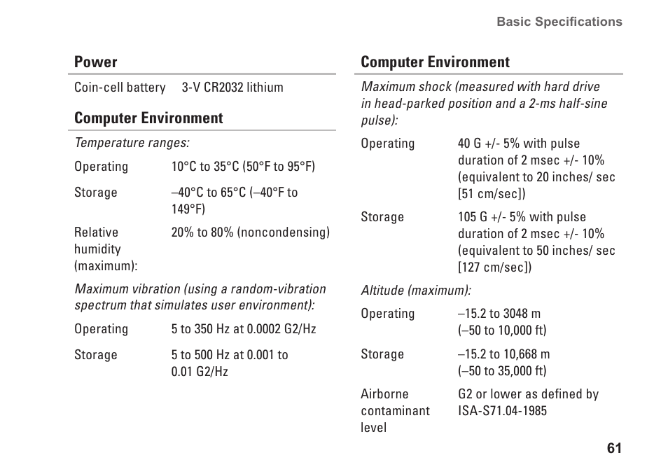 Dell Dimension 2010 User Manual | Page 63 / 90