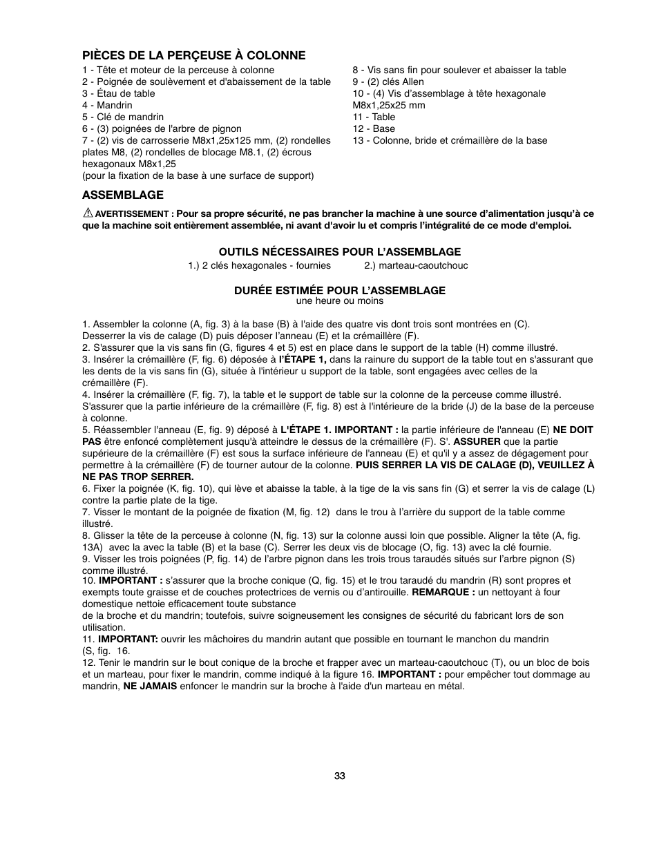 Black & Decker BDDP100 User Manual | Page 33 / 38