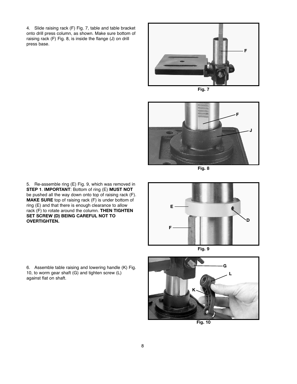 Black & Decker BDDP100 User Manual | Page 8 / 38