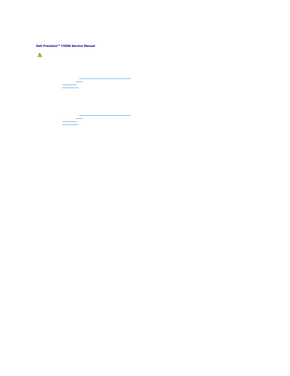 Floppy drive | Dell Precision T3500 (Early 2009) User Manual | Page 45 / 77