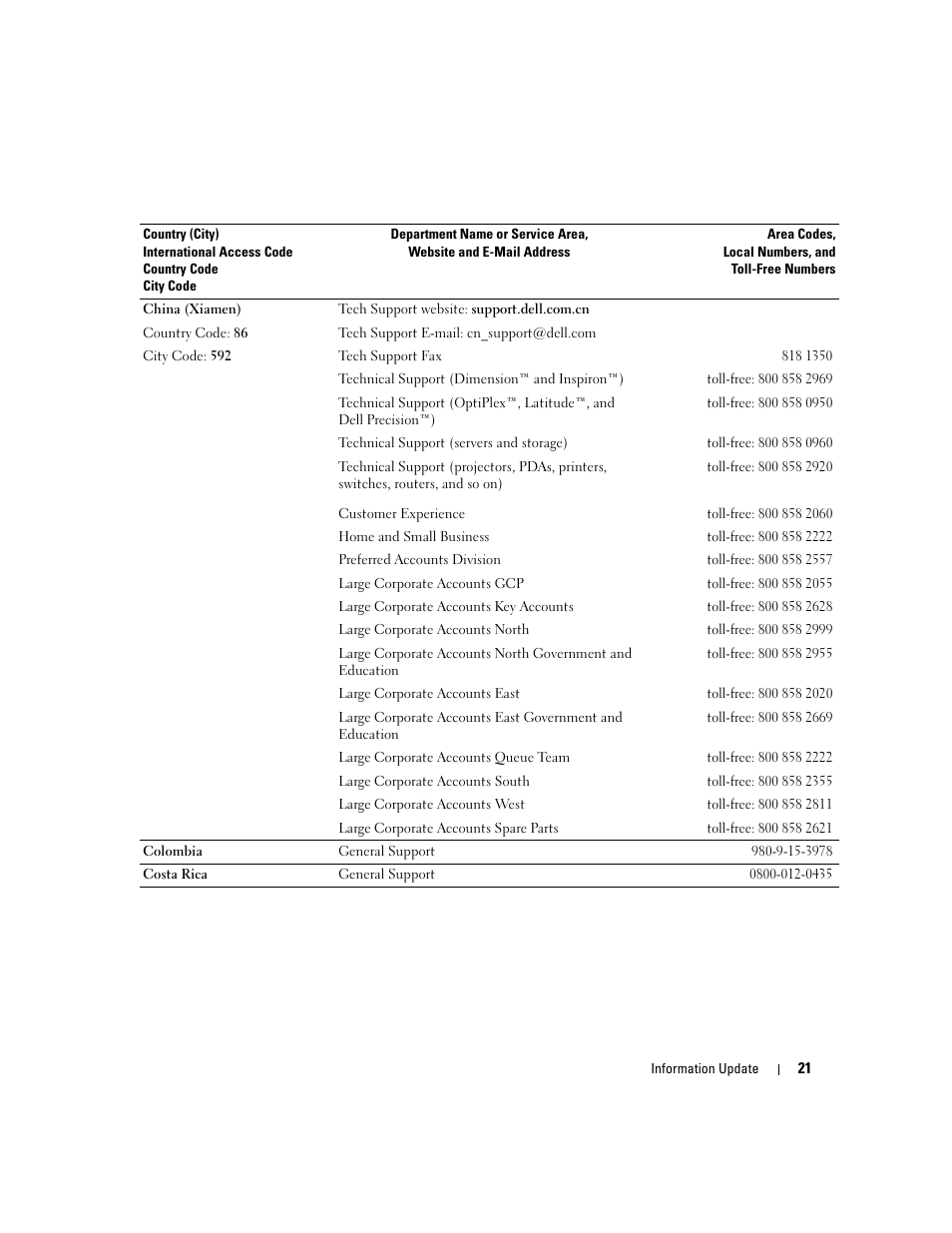 Dell PowerEdge 7250 User Manual | Page 21 / 34