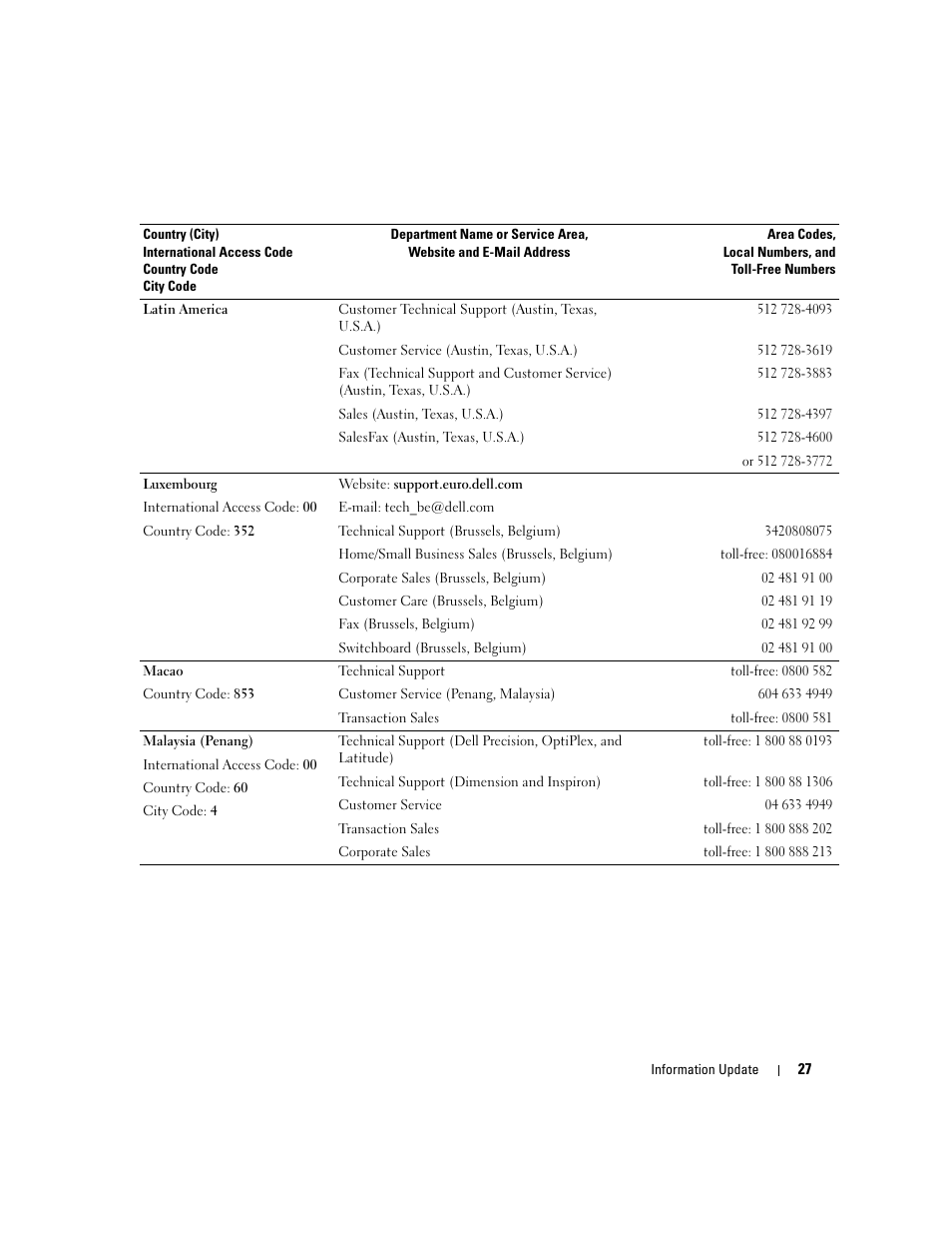 Dell PowerEdge 7250 User Manual | Page 27 / 34