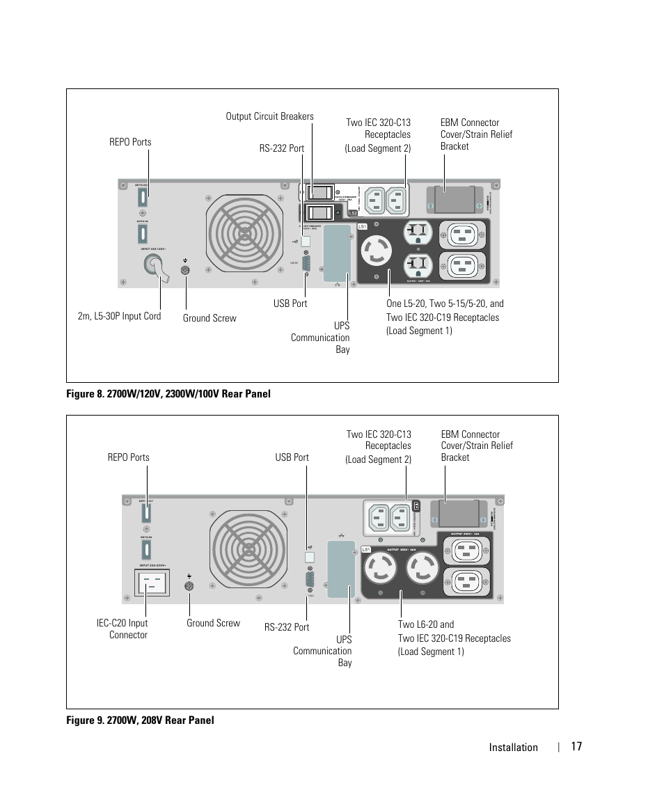 Dell UPS 1000R User Manual | Page 17 / 73