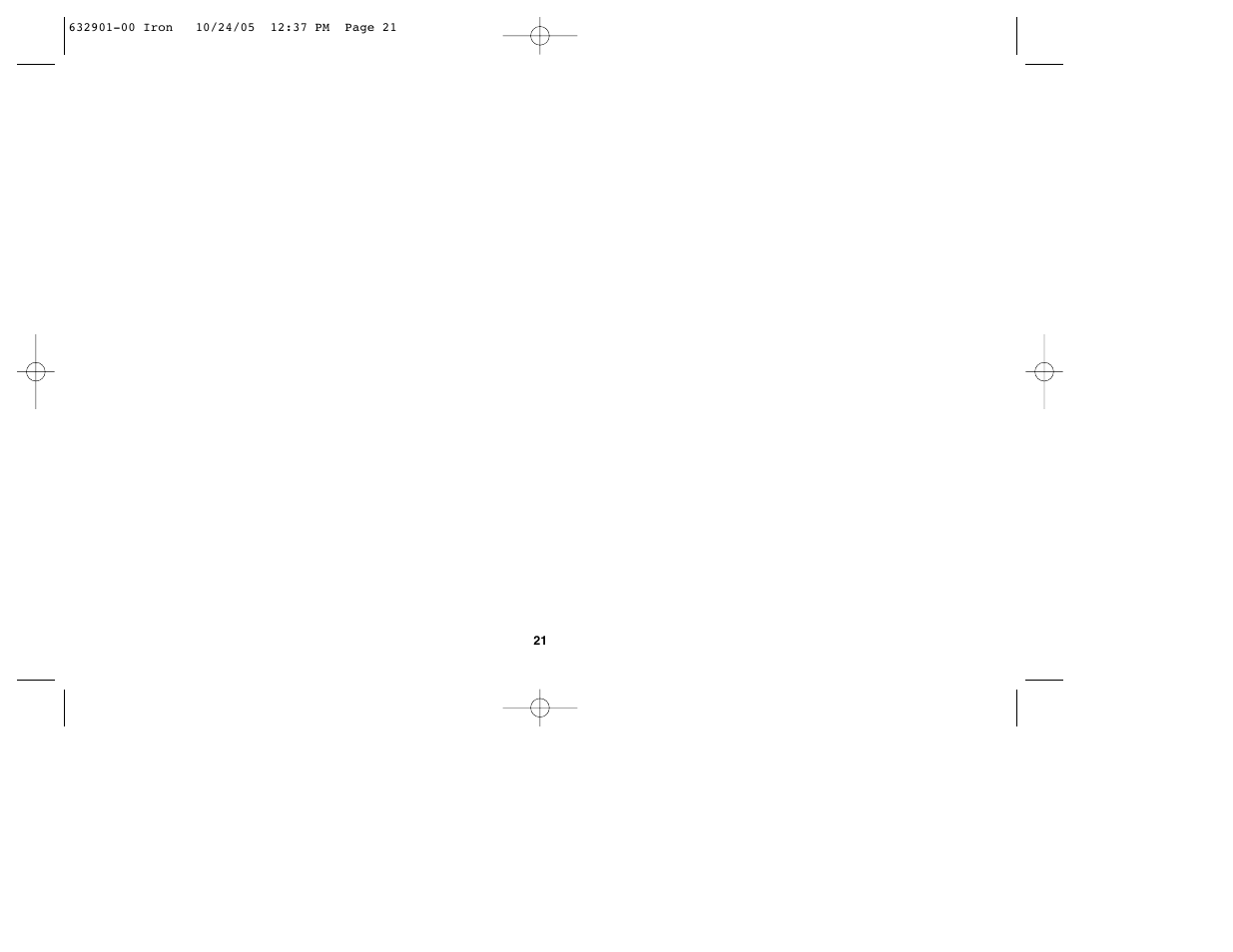 Black & Decker CI500 User Manual | Page 21 / 21