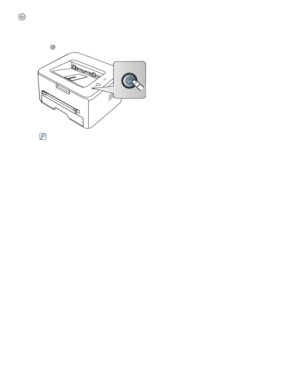 Turning on the machine | Dell 1130 Laser Mono Printer User Manual | Page 16 / 103