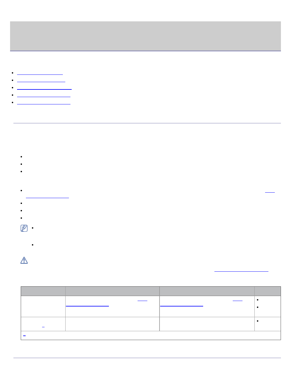 Media and tray, Selecting print media, Changing the tray size | Guidelines to select the print media, Media sizes supported in each mode | Dell 1130 Laser Mono Printer User Manual | Page 37 / 103