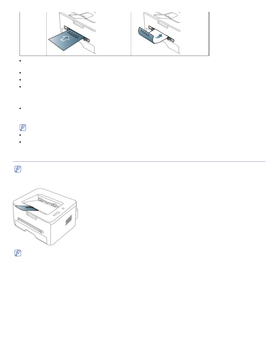 Using the output support, Photo, Glossy | Dell 1130 Laser Mono Printer User Manual | Page 44 / 103