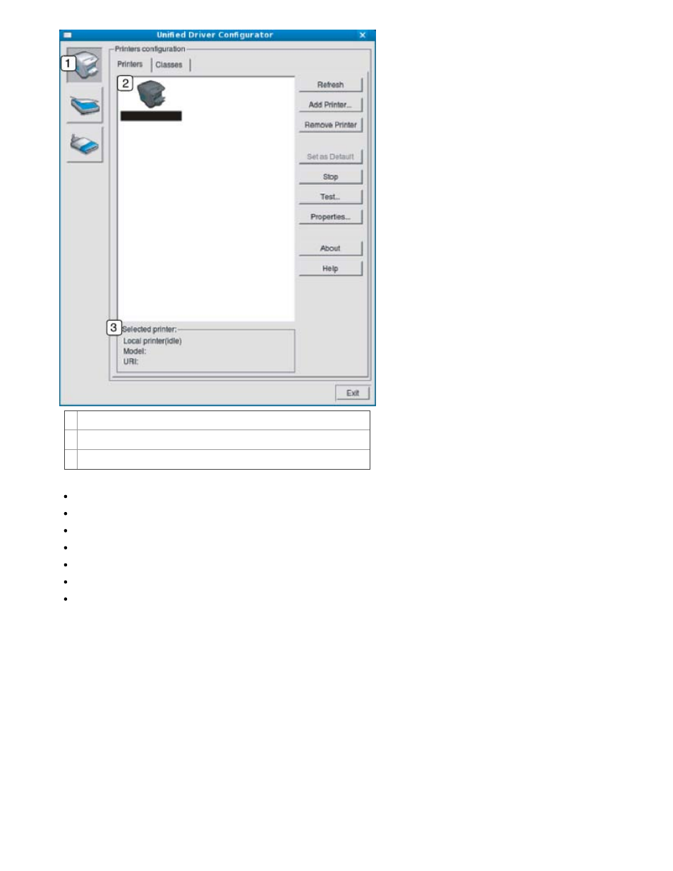 Classes tab | Dell 1130 Laser Mono Printer User Manual | Page 65 / 103