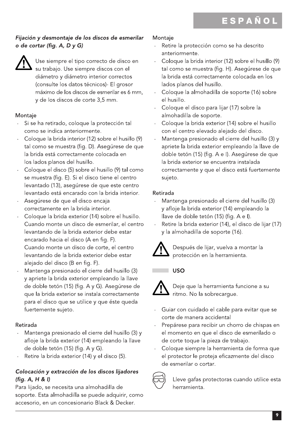 Black & Decker 478306-00 User Manual | Page 9 / 16