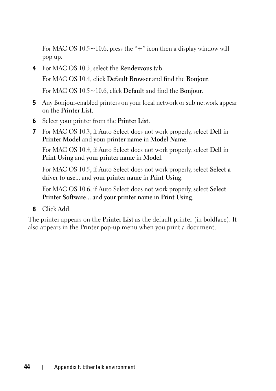 Dell 2355dn Multifunction Mono Laser Printer User Manual | Page 46 / 68