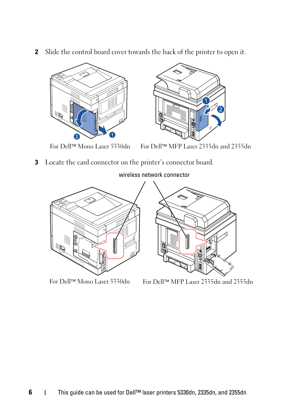 Dell 2355dn Multifunction Mono Laser Printer User Manual | Page 8 / 68