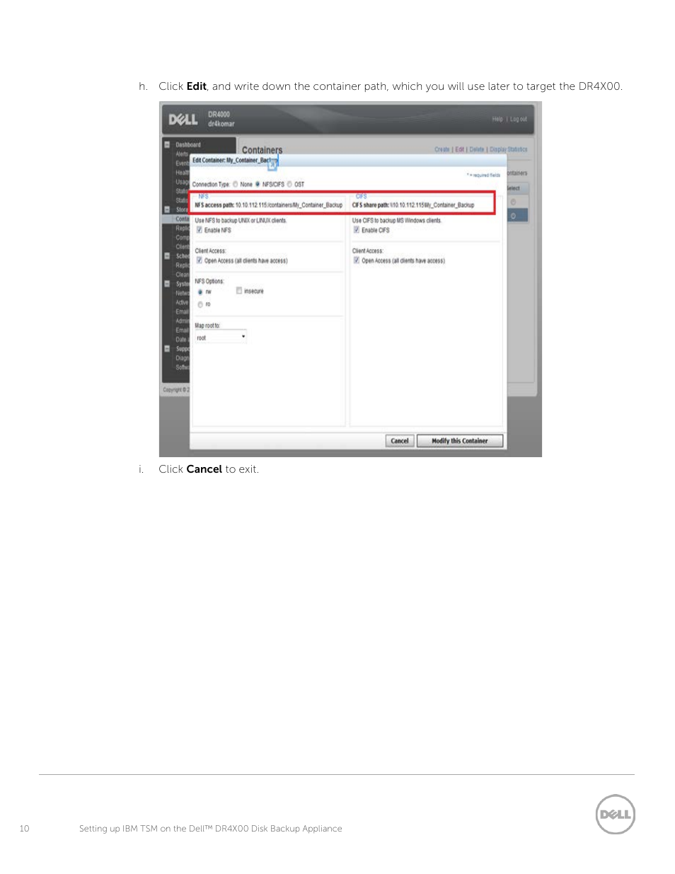 Dell DR4000 User Manual | Page 10 / 26