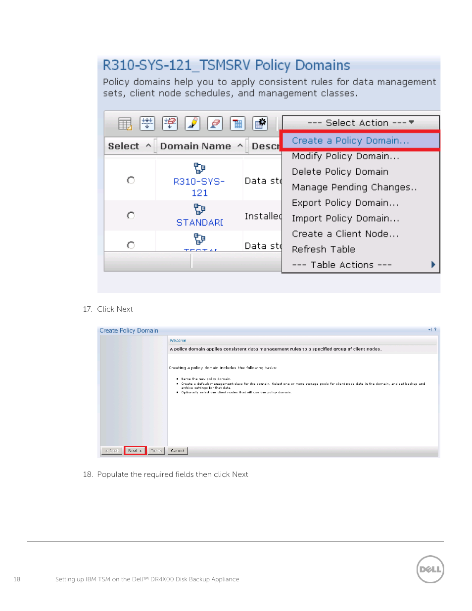 Dell DR4000 User Manual | Page 18 / 26