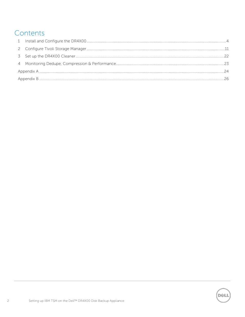 Dell DR4000 User Manual | Page 2 / 26