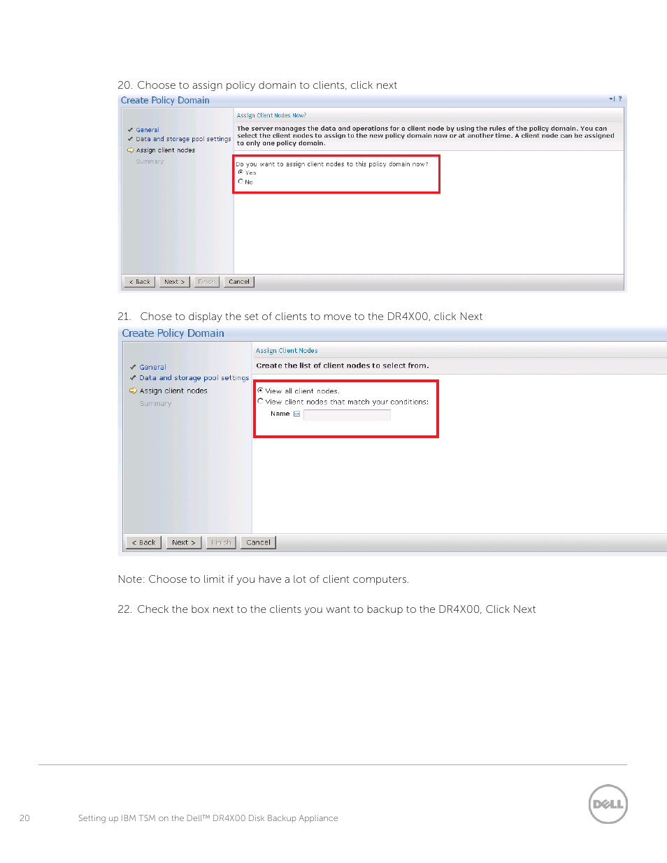Dell DR4000 User Manual | Page 20 / 26