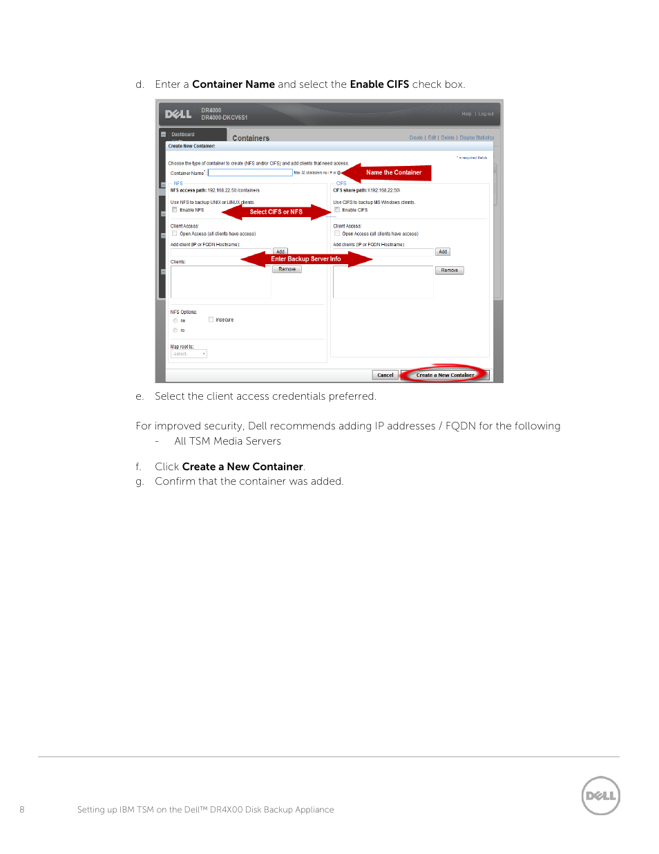 Dell DR4000 User Manual | Page 8 / 26
